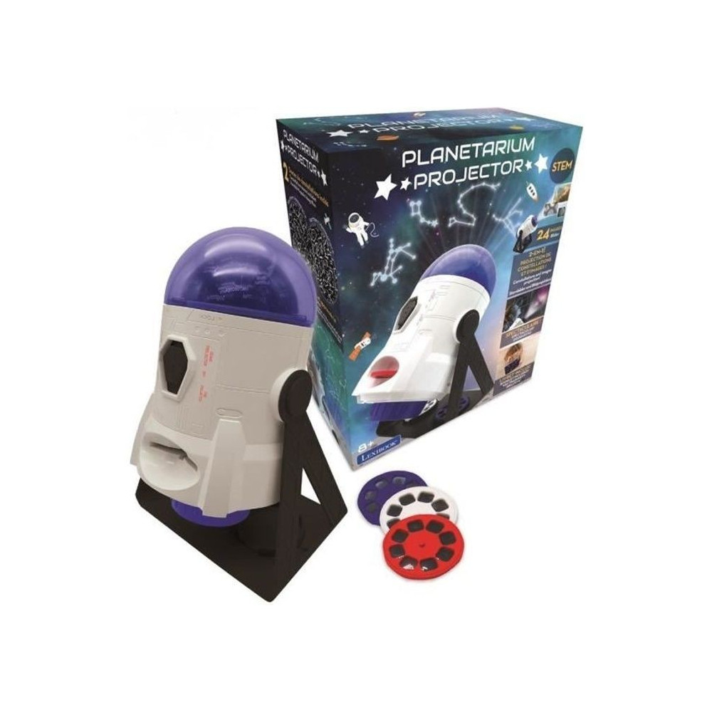 Projecteur Planetarium 360° - 24 projections, carte constellations et