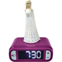Réveil veilleuse digital LEXIBOOK - La Reine Des Neiges 2 - 3D lumine