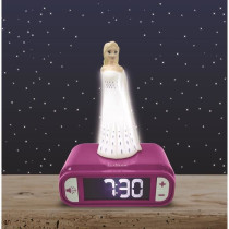 Réveil veilleuse digital LEXIBOOK - La Reine Des Neiges 2 - 3D lumine