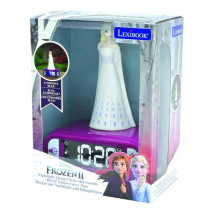 Réveil veilleuse digital LEXIBOOK - La Reine Des Neiges 2 - 3D lumine