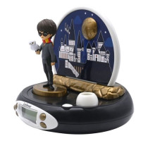 Réveil Projecteur Harry Potter 3D - Sons magiques - LEXIBOOK