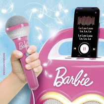 Enceinte Bluetooth spéciale pour musique et karaoké avec Barbie - LI