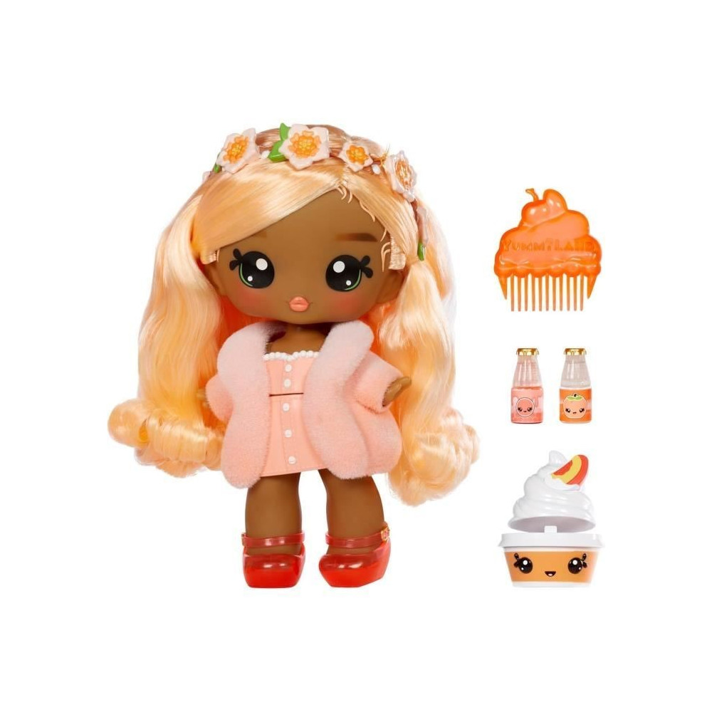 Yummiland - Grande poupée 25 cm a coiffer et câliner - Animal de com