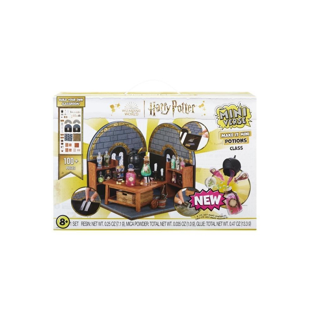 MGA Miniverse - Harry Potter - Jeu Créatif - Mini Set classes des pot