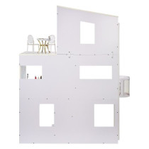 Rainbow High Townhouse - Maison en bois 3 étages et 6 pieces - Ascens