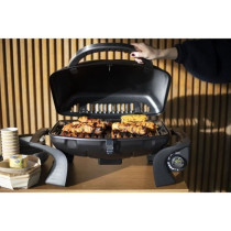 Barbecue a gaz portable LIVOO DOC275 - Acier émaillé - Surface de cu