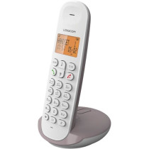Téléphone fixe sans fil - LOGICOM - DECT ILOA 155T SOLO - Taupe - Av