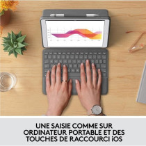 Clavier pour tablette Logitech Etui clavier sans fil Azerty Combo Touc