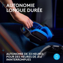 Casque gamer - Sans fil - LOGITECH G - G535 LIGHTSPEED - PC & PS5 - No