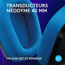 Casque gamer - Sans fil - LOGITECH G - G535 LIGHTSPEED - PC & PS5 - No