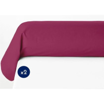 Lot de 2 taies de traversin - LOVELY HOME - LH71602 - 85 x 185 cm - Fu