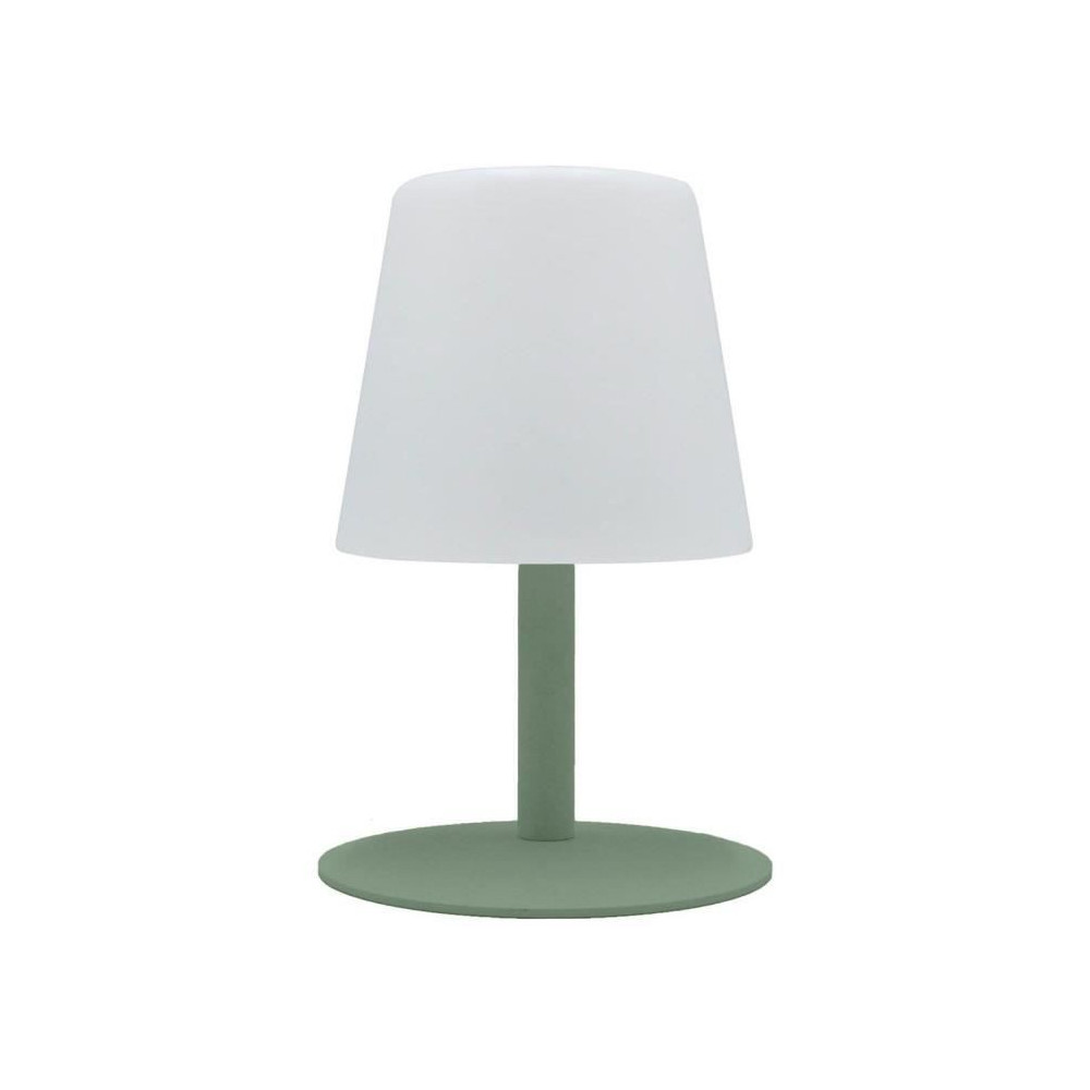 Lampe de table sans fil - LUMISKY - STANDY MINI Olive - H25 cm - Pied