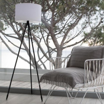 Lampadaire sans fil - LUMISKY - TAMBOURY - H150 cm - LED multicolore d