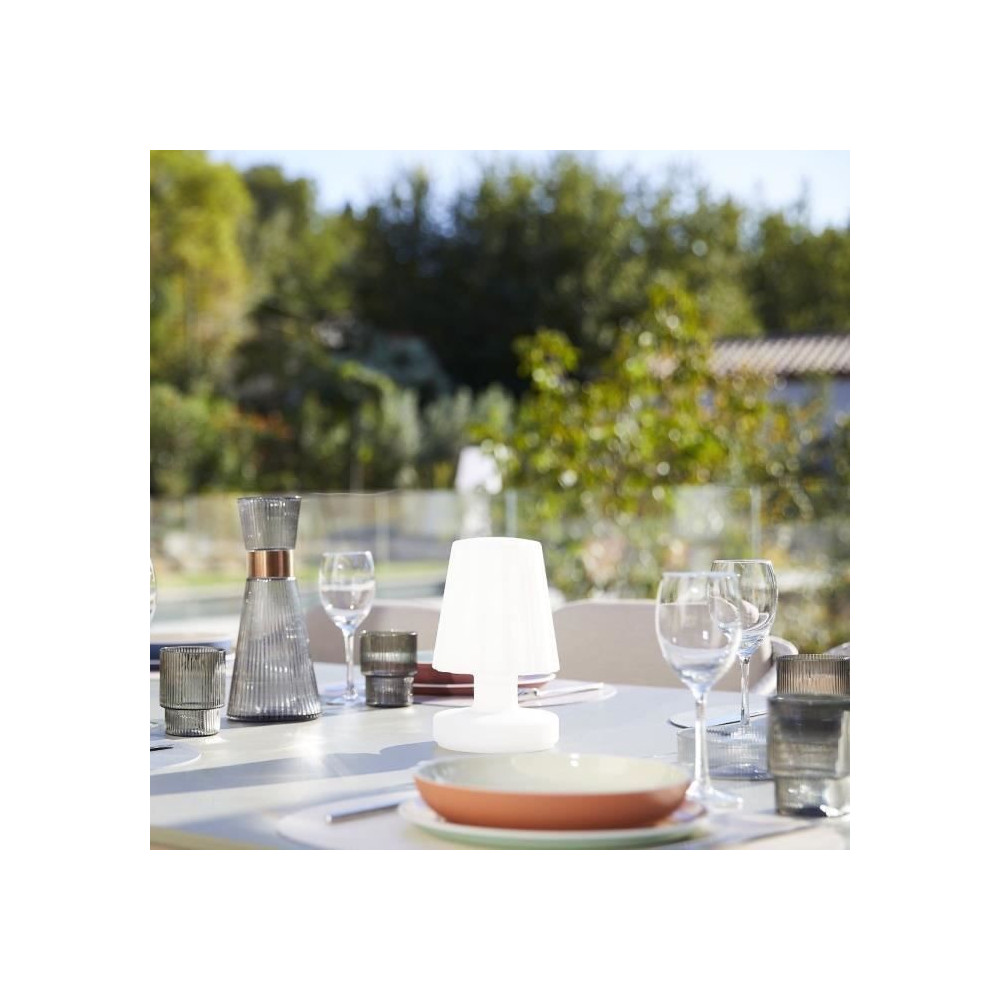 Mini lampe a poser sans fil - LUMISKY - LADY MINI - H22 cm - Rechargea