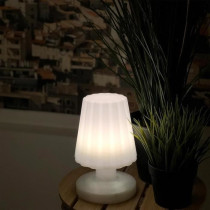 Mini lampe a poser sans fil - LUMISKY - LADY MINI - H22 cm - Rechargea