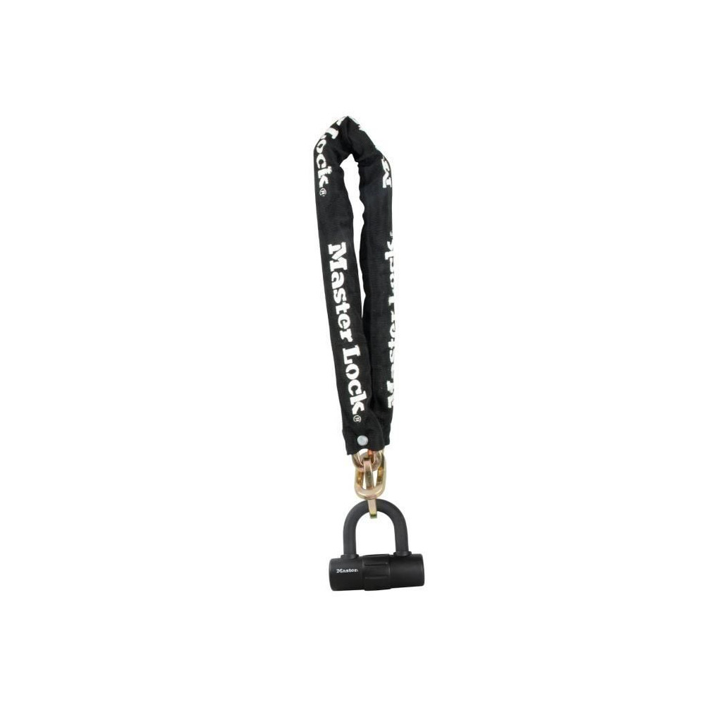 Master Lock Chaîne avec serrure Mini U Acier 90 cm x 10 mm 8234EURDPR