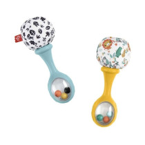 Fisher-Price-Mes Premiers Maracas-Jouet d'éveil 2 hochets des 3 moi