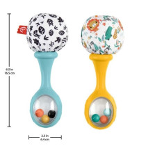 Fisher-Price-Mes Premiers Maracas-Jouet d'éveil 2 hochets des 3 moi