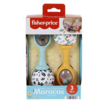 Fisher-Price-Mes Premiers Maracas-Jouet d'éveil 2 hochets des 3 moi