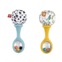Fisher-Price-Mes Premiers Maracas-Jouet d'éveil 2 hochets des 3 moi