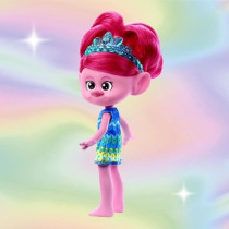 DreamWorks-Les Trolls 3-Reine Poppy Tendance, poupée inspirée du fi