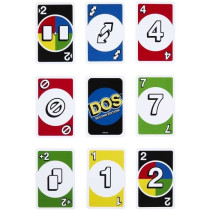 Mattel Games - DOS-Seconde Édition-jeu de cartes pour les enfants et