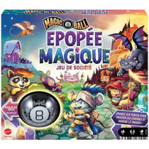 Mattel Games - Magic 8 Ball Épopée Magique-Jeu de société pour tou