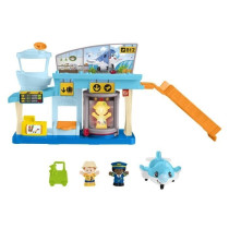 Fisher-Price-Little People-Aventures a l'Aéroport-Coffret HTJ26