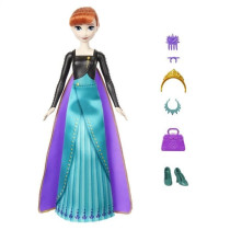Spin & Reveal La Reine des Neiges-Anna- Mattel Poupée Surprise Disn