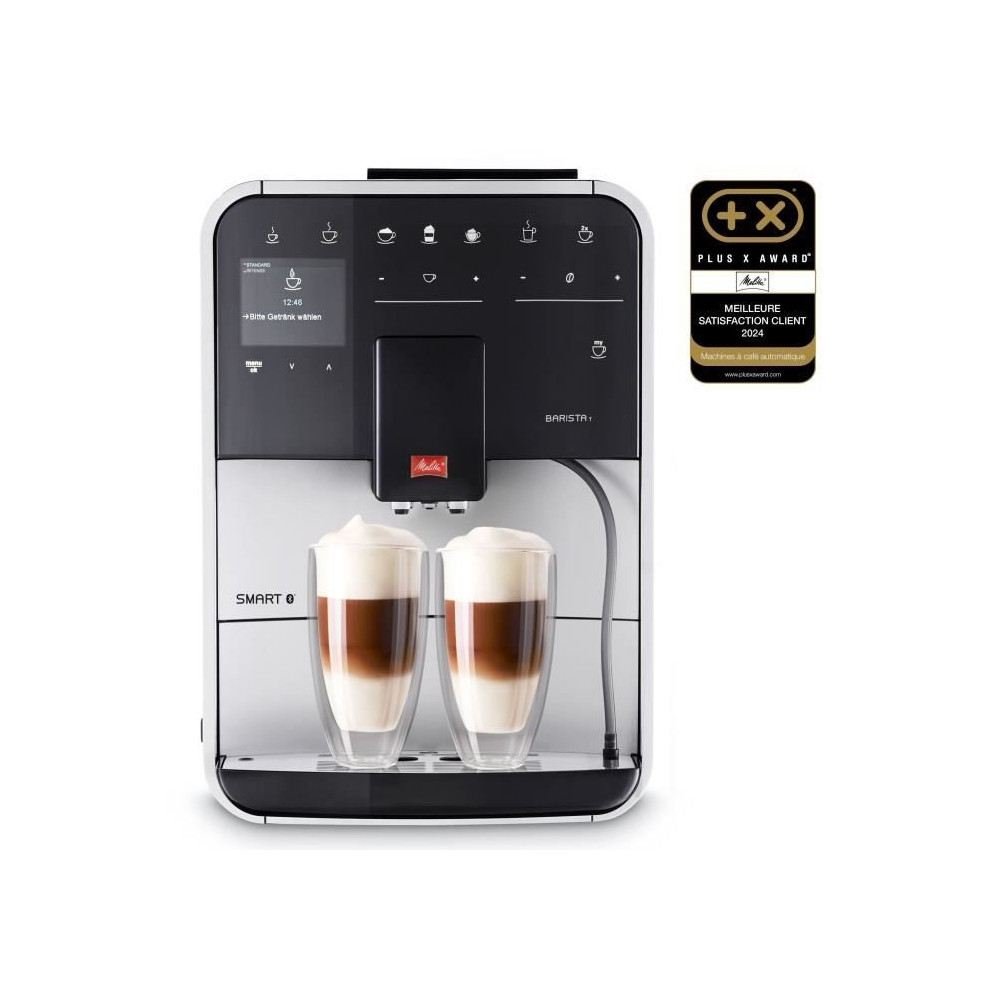 Machine a Café a Grain MELITTA Barista T Smart - Argent (sans réserv