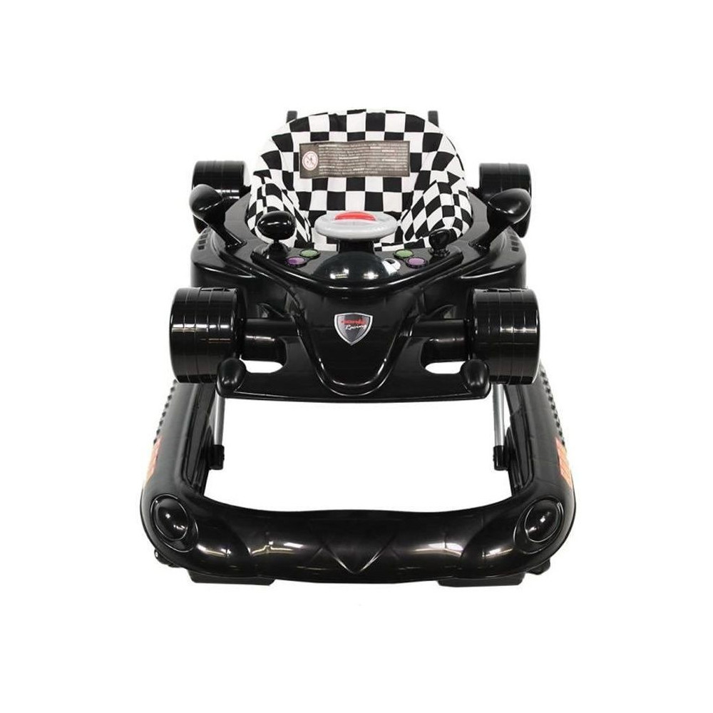 NANIA Trotteur RACING - Réglable en hauteur - Tablette d'éveil - 9-2