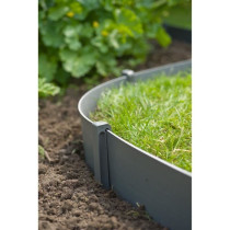 Ancres pour bordure de jardin en polypropylene - NATURE - H 26,7 x 1,9