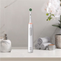 Brosse a dents électrique ORAL-B Pro 3 - 3 brossettes incluses - blan