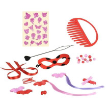 Tete a coiffer Miraculous Ladybug - BANDAI - Rouge - Licence Miraculou