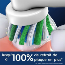 Brossette ORAL-B - Cross Action - pour brosse a dent électrique - pac