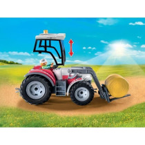 PLAYMOBIL 71305 Grand tracteur électrique, Country La vie a la ferme,