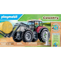 PLAYMOBIL 71305 Grand tracteur électrique, Country La vie a la ferme,
