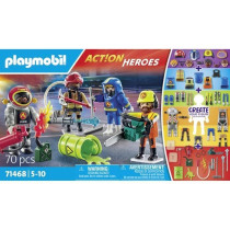 PLAYMOBIL 71468 My figures : métiers a risque - avec quatres personna