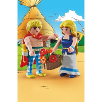 PLAYMOBIL 71544 Astérix Tragicomix et Falbala, Personnages, Des 5 ans