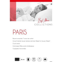 Ensemble sommier et matelas 160 x 200 cm- 960 Ressorts ensachés et m