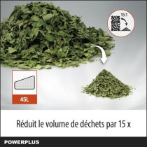 Dual Power 3-en-1 Souffleur de Feuilles a Batterie POWDPG75270 - 40 V,