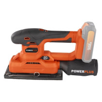 Ponceuse vibrante sans fil 20V 187x90mm - DUAL POWER POWDP50300 - Livr