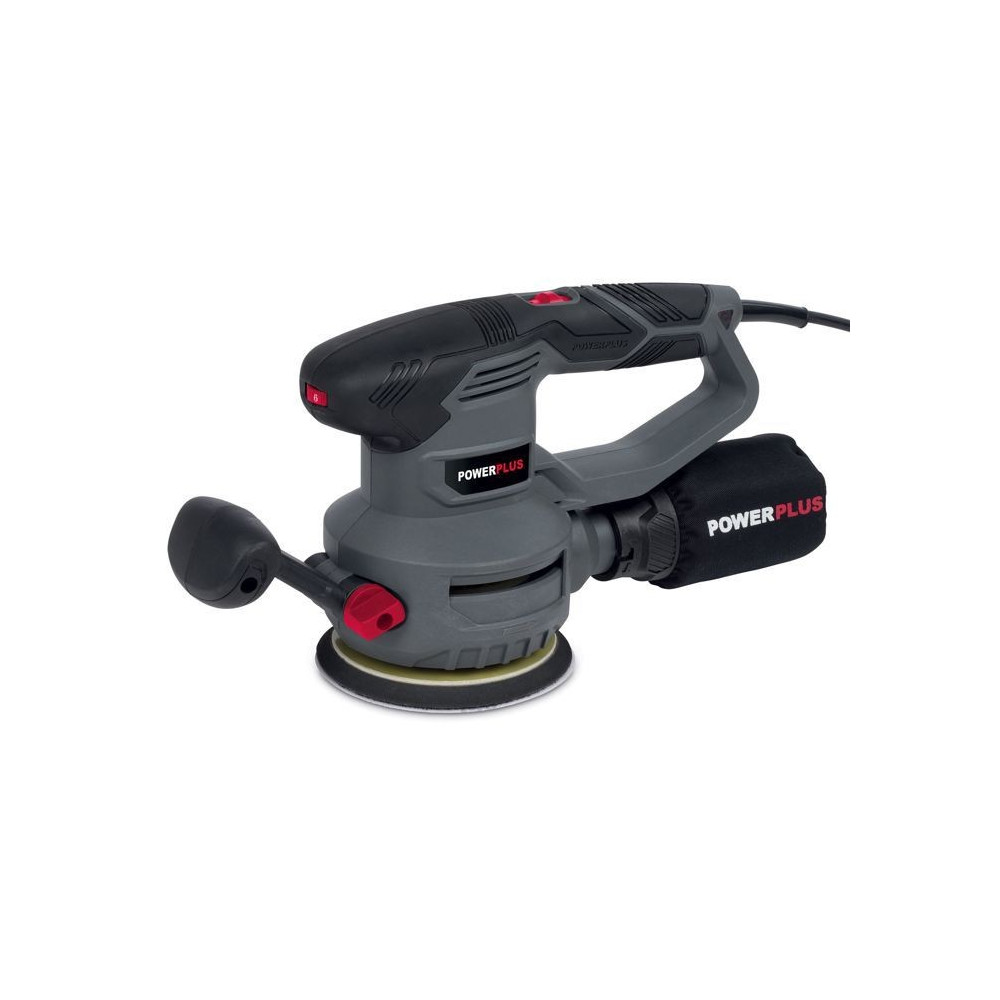 Ponceuse excentrique 450w 125mm Powerplus