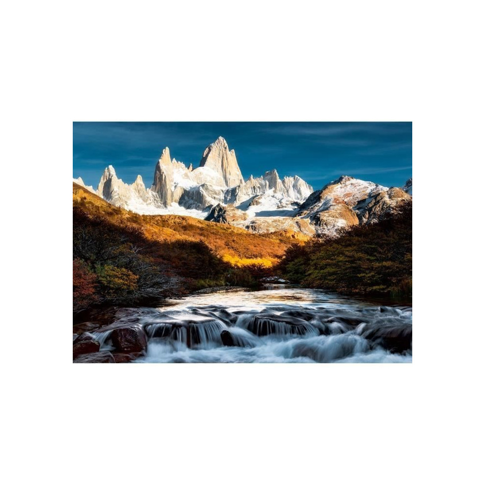 Puzzle 1000p Le Fitz Roy Patagonie (Highlights), Adultes & enfants, De