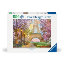 Puzzle 1500 pieces Amour a Paris, Adultes & enfants des 14 ans, Puzzle