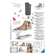 Pot a crayon puzzle 3D Sneaker Disney Mickey Mouse - Ravensburger - Mu