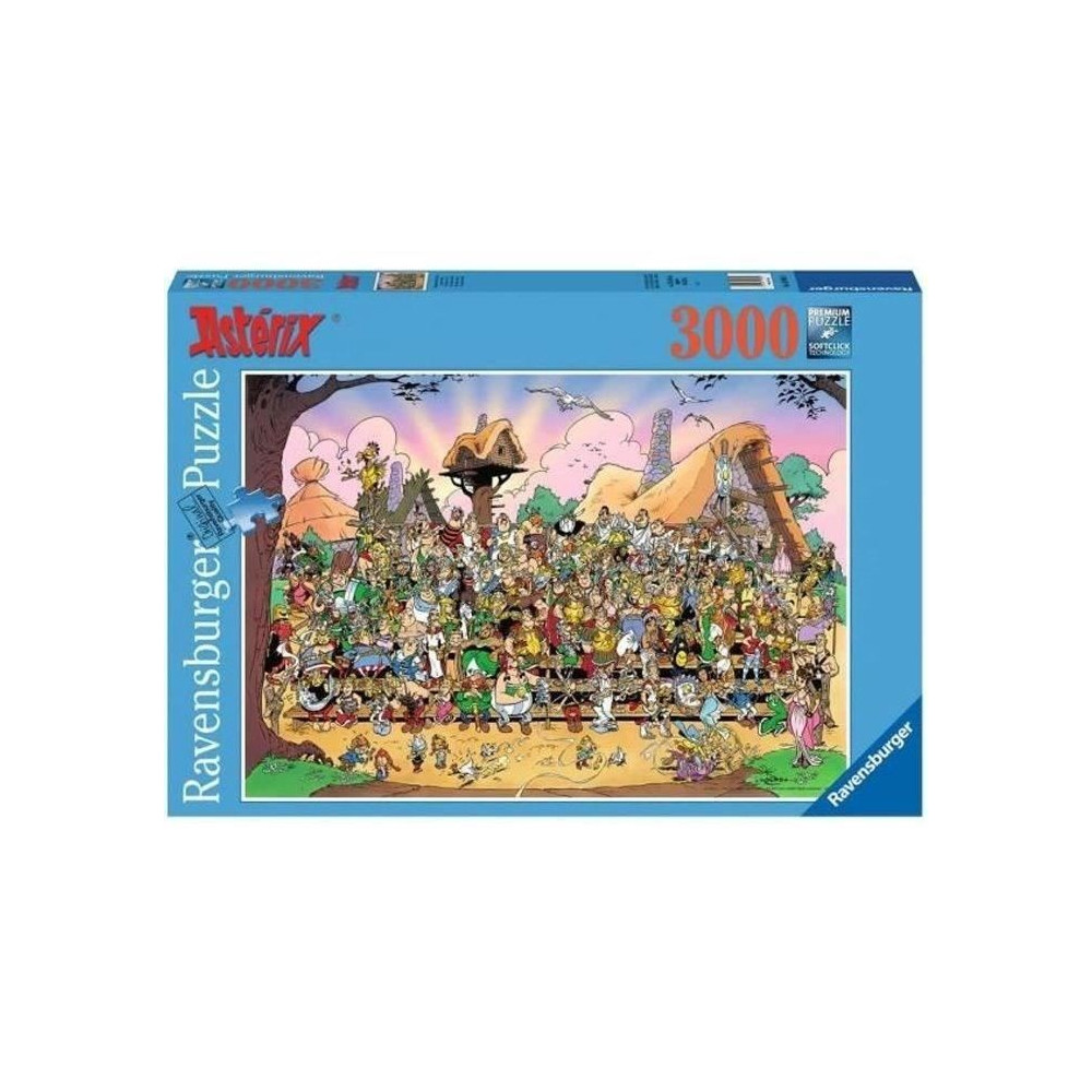 Puzzle adulte 3000 pieces - L'univers Astérix - Personnages - Ravensb