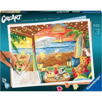 CreArt 30x40 cm - Cozy Cabana - Série B Numéro d'art - 00020276 - De