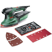 Ponceuse Multi Bosch - PSM 200 AES (Livrée avec 2 feuilles abrasives,