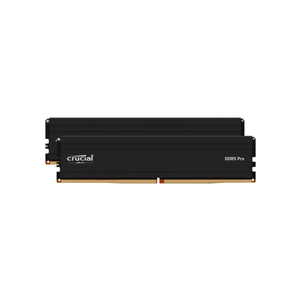 Mémoire RAM - CRUCIAL - PRO DDR5 - 32Go (2x16Go) - DDR5-5600 - UDIMM